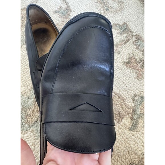 Polo By Ralph Lauren Calfskin Black Mens Loafers Shoes Size 10.5 D Leather main image 6